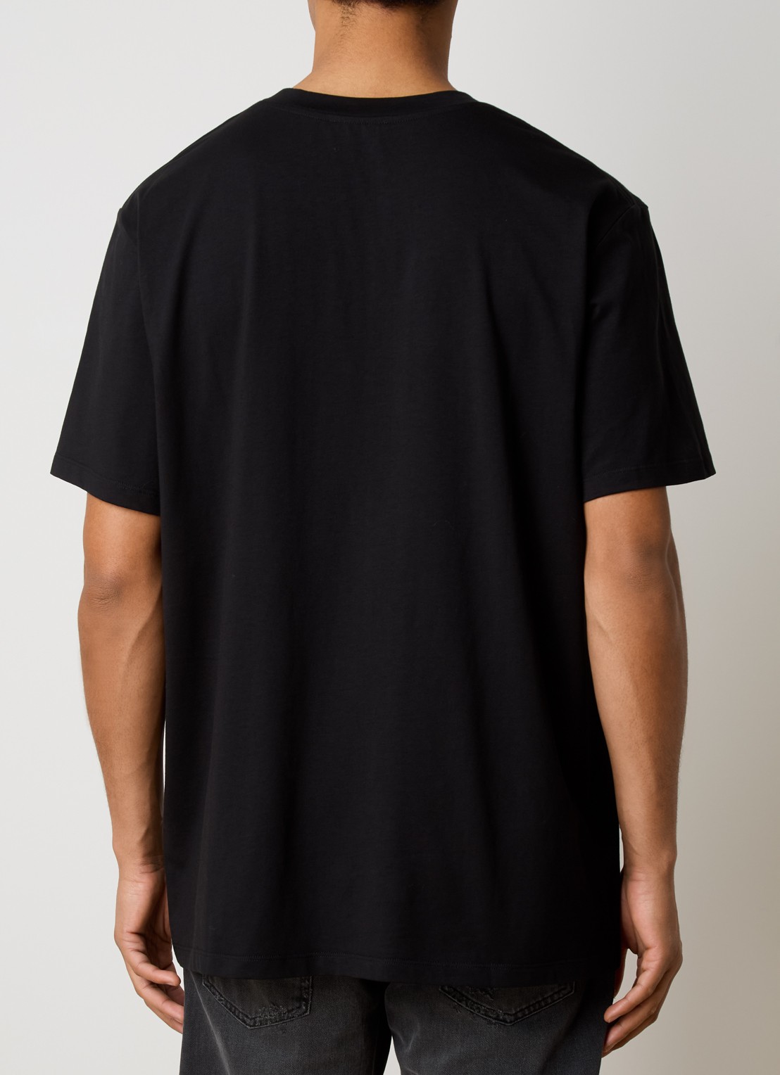 Balmain T-shirt met logoprint - achterkant 5 zwart