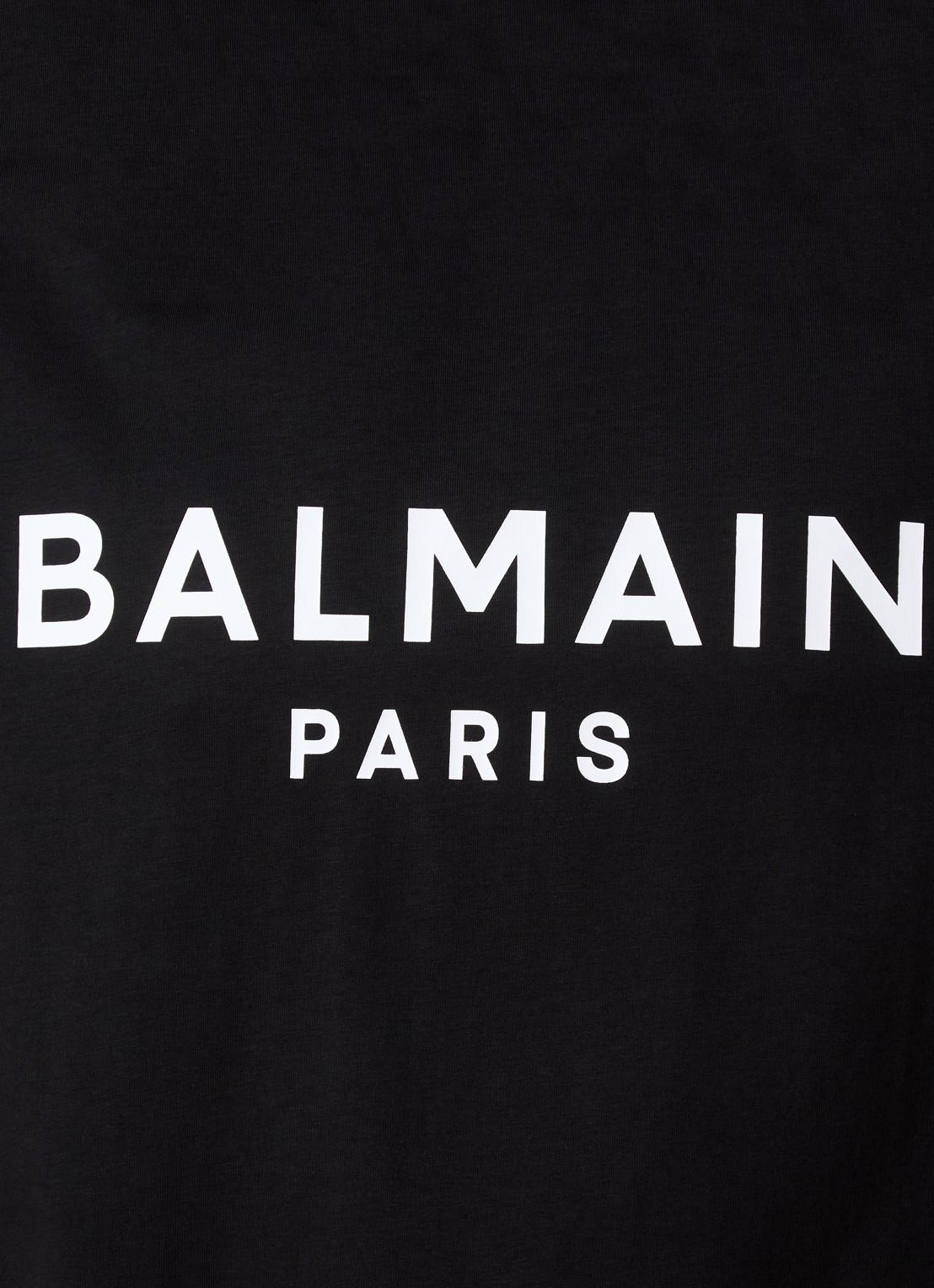 Balmain T-shirt met logoprint - detail 4 zwart