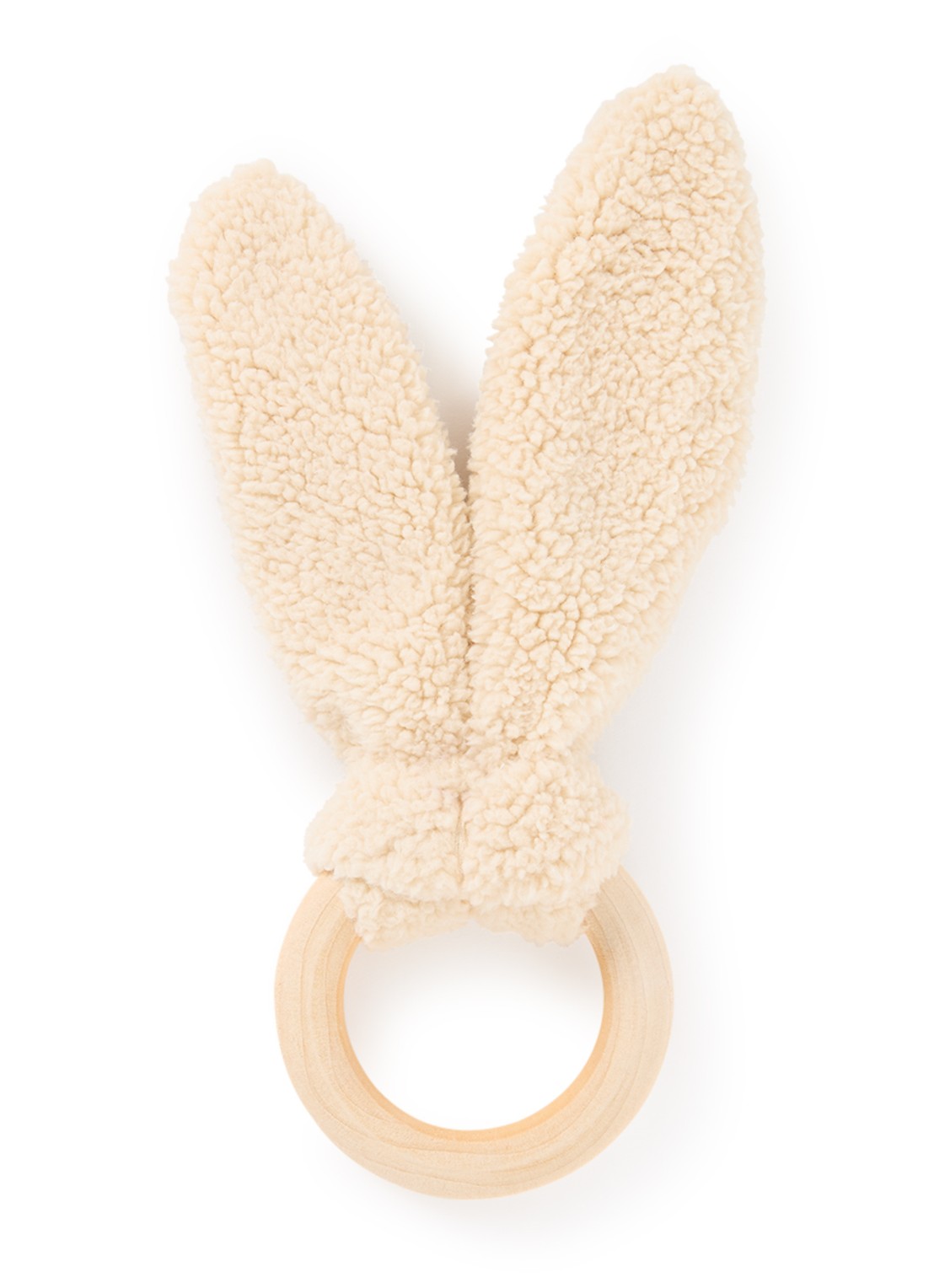 BamBam Bijtring 23 cm - voorkant beige