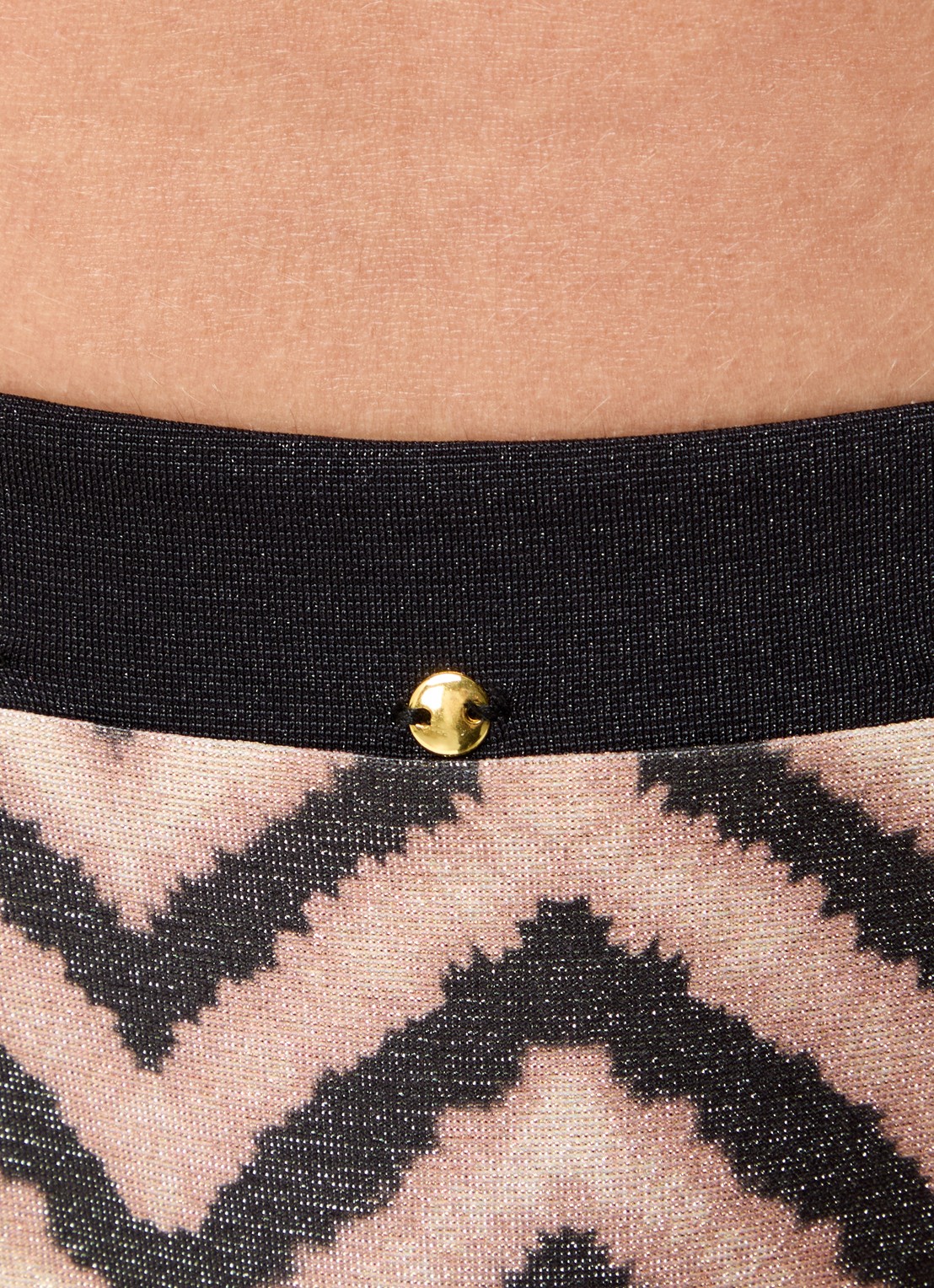 Banana Moon Aena Sylmar bikinislip met lurex - detail 3 zwart