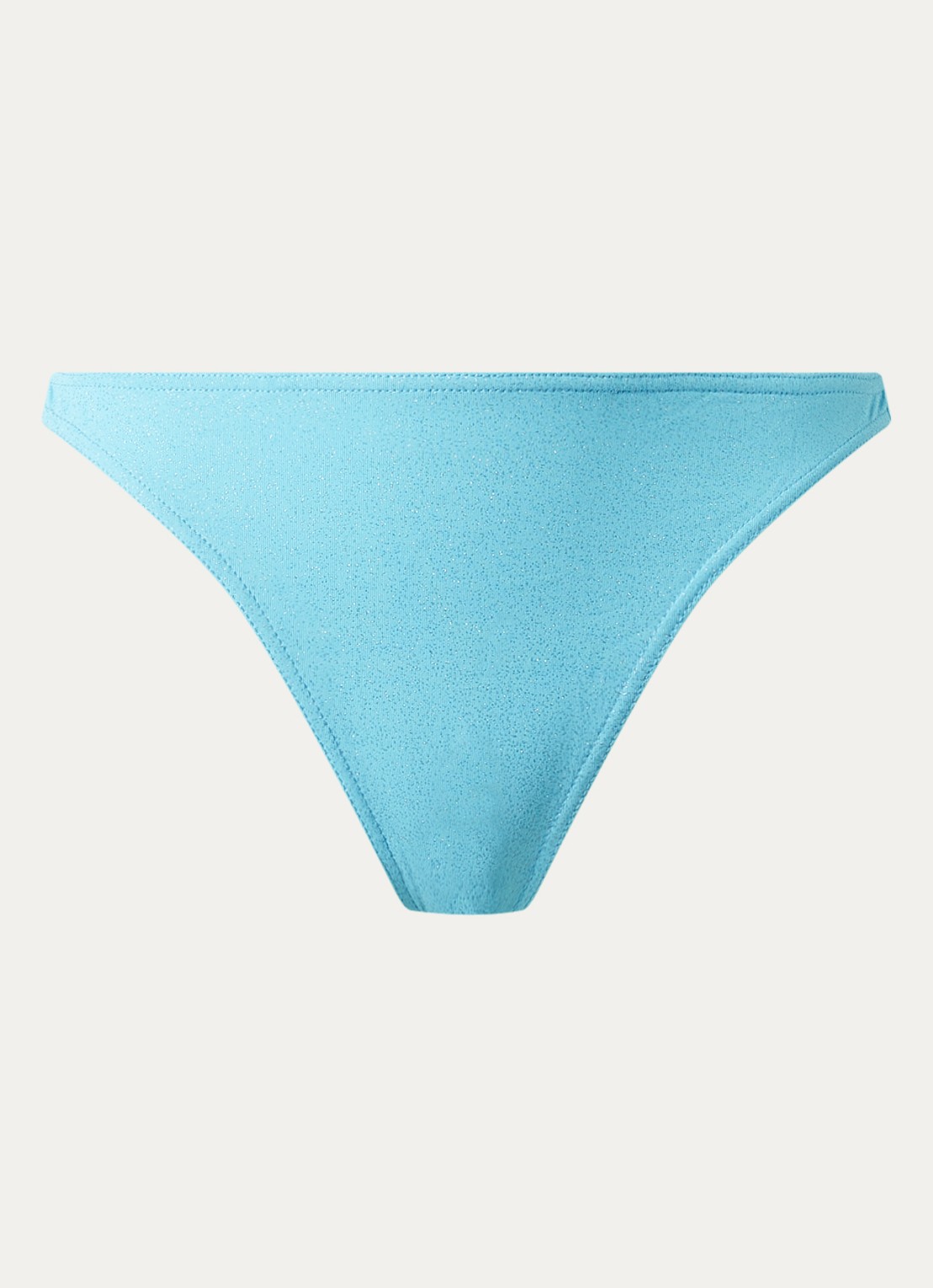 Banana Moon Luna Sparklesun brazilian bikinislip met print - voorkant 4 turquoise