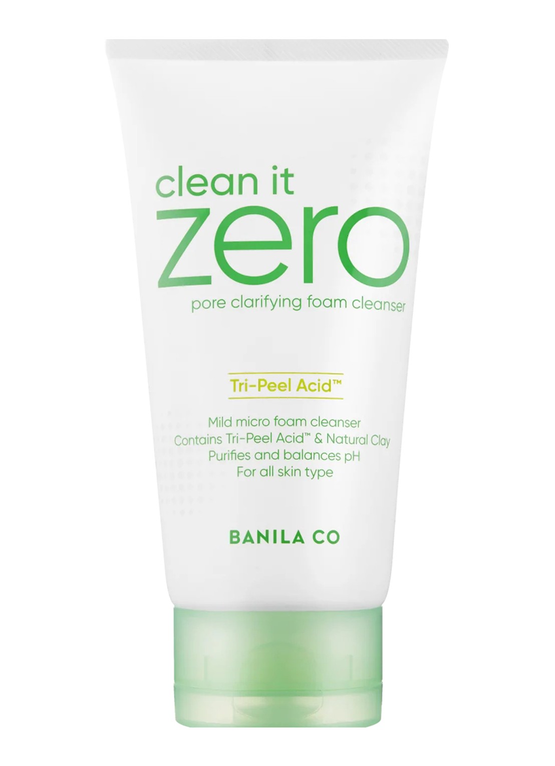 Banila Co  Clean It Zero Pore Clarifying Foam Cleanser - reinigingsschuim - voorkant undefined