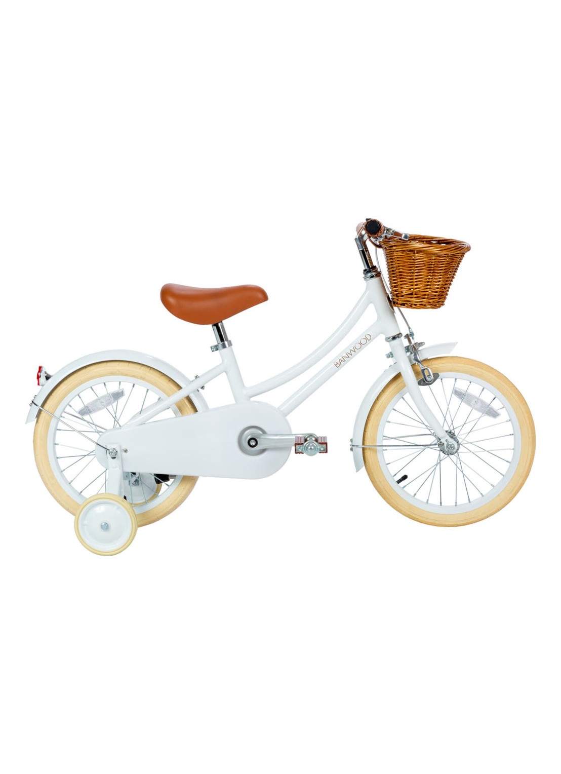 Banwood Classic fiets - detail 2 wit