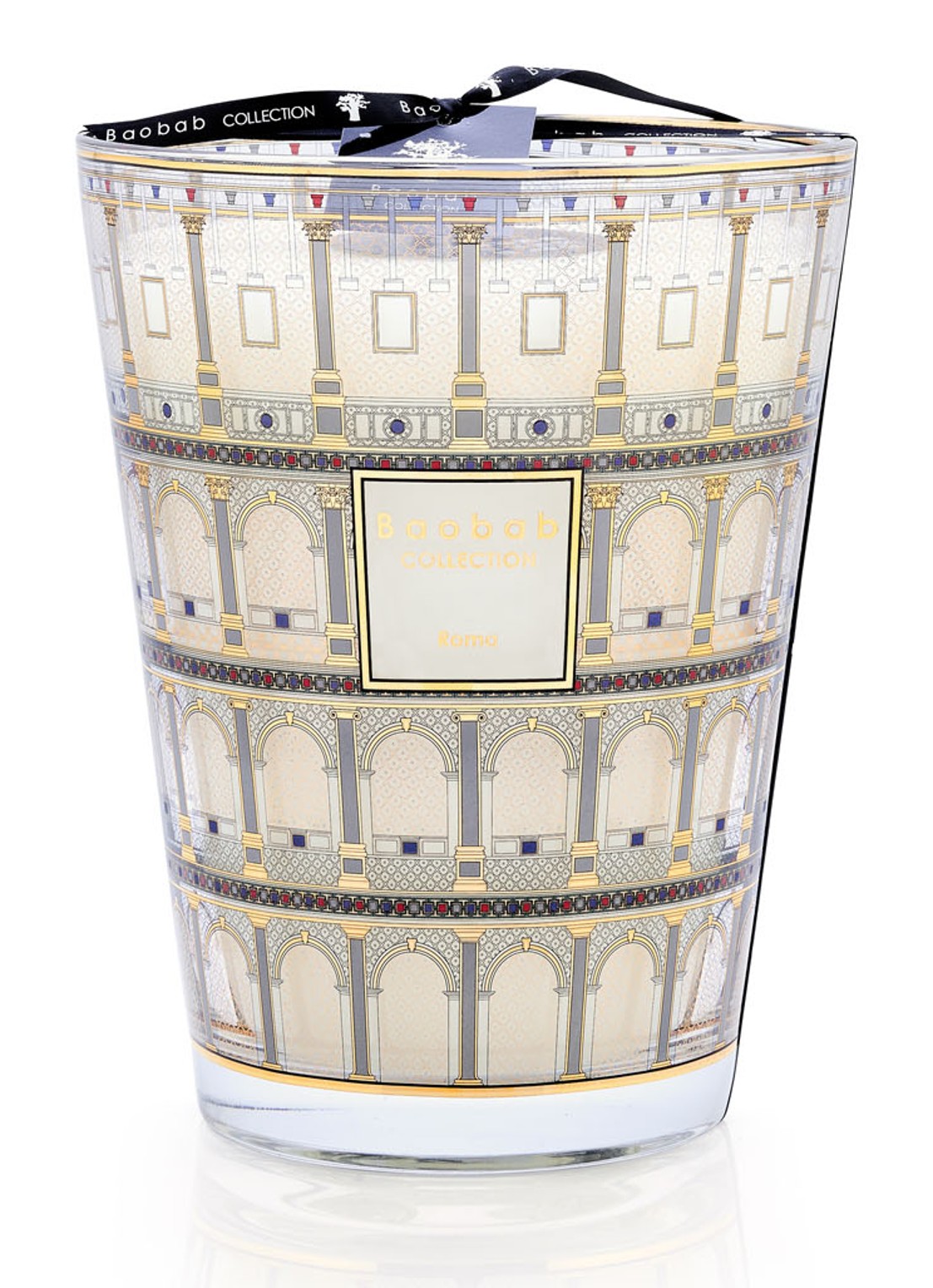 Baobab Collection Cities Roma Max 24 geurkaars 3 kg - voorkant 6 multicolor