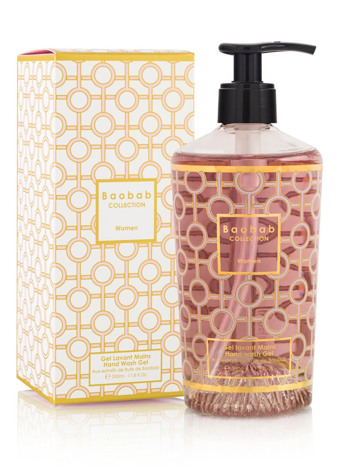 Baobab Collection Gel Women - handzeep - voorkant roze