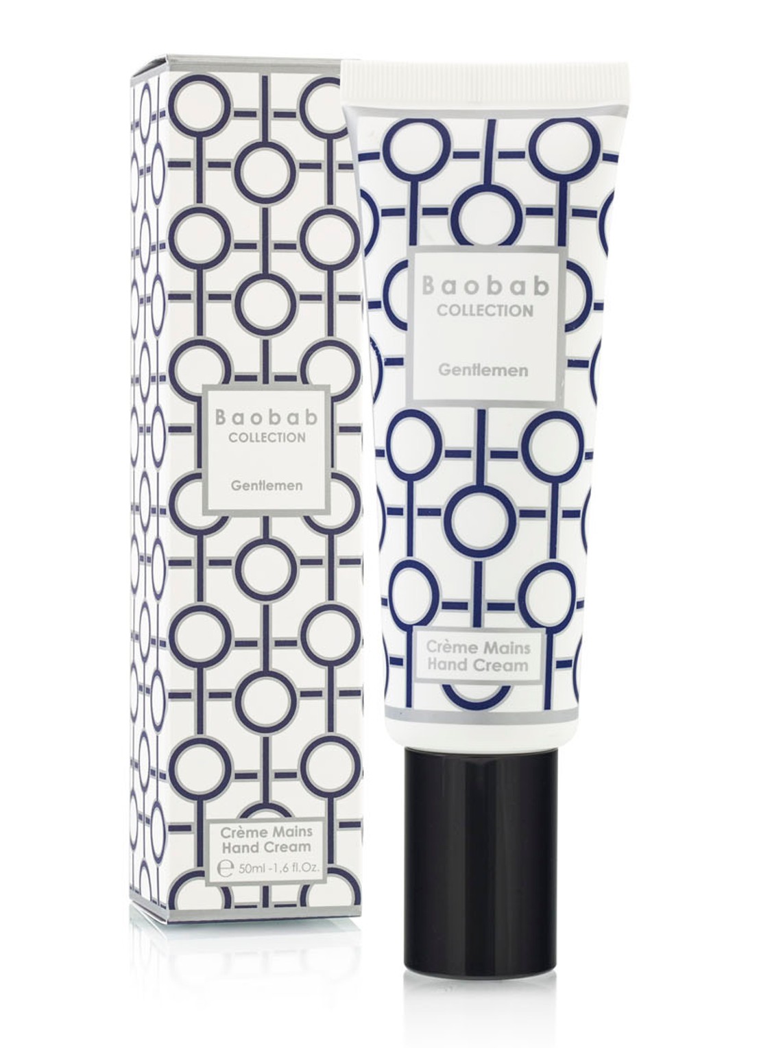 Baobab Collection Gentlemen - handcrème  - voorkant blauw