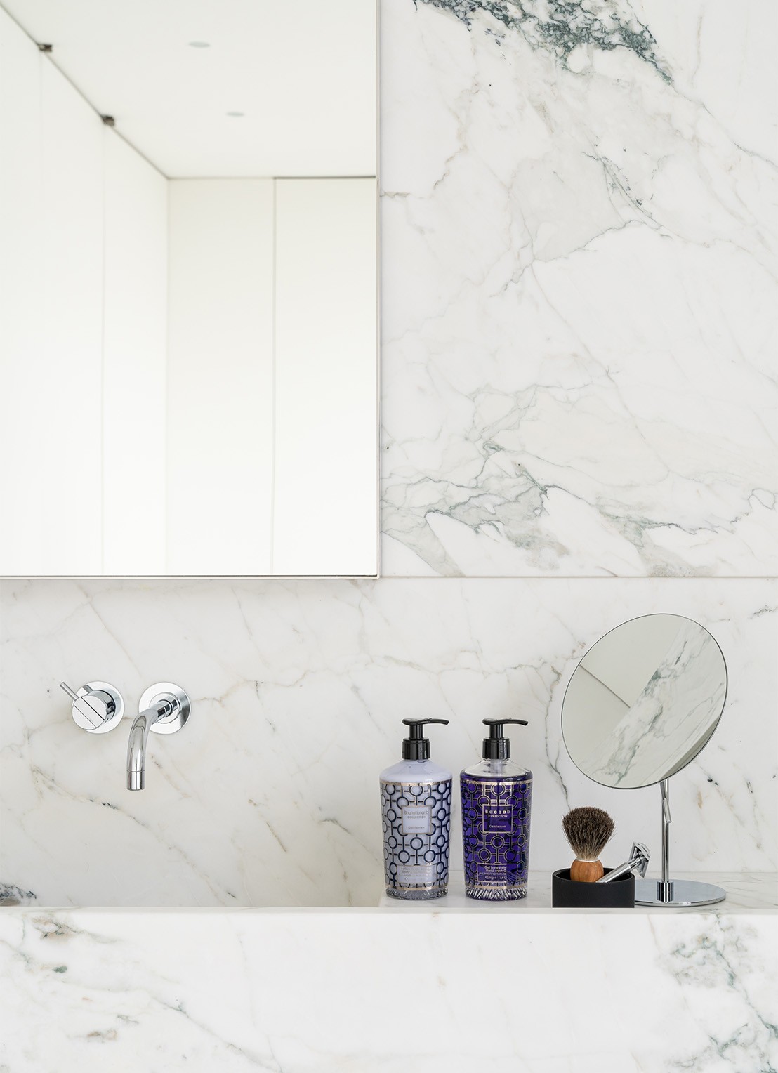 Baobab Collection Gentlemen handzeep en handlotion - handverzorgingsset - voorkant 2 blauw