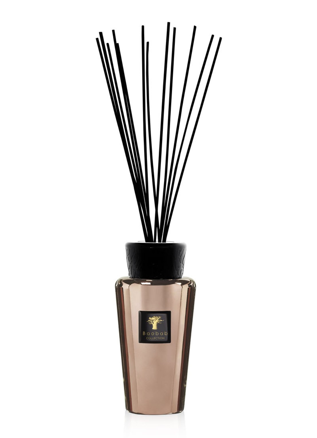 Baobab Collection Les Exclusives Cyprium geurstokjes 500 ml - voorkant 3 koper