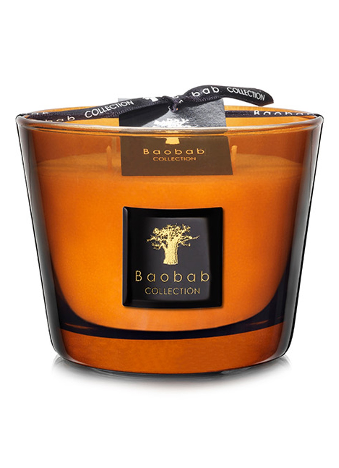 Baobab Collection Les Prestigieuses Cuir de Russie Max 10 geurkaars 500 gram - voorkant camel