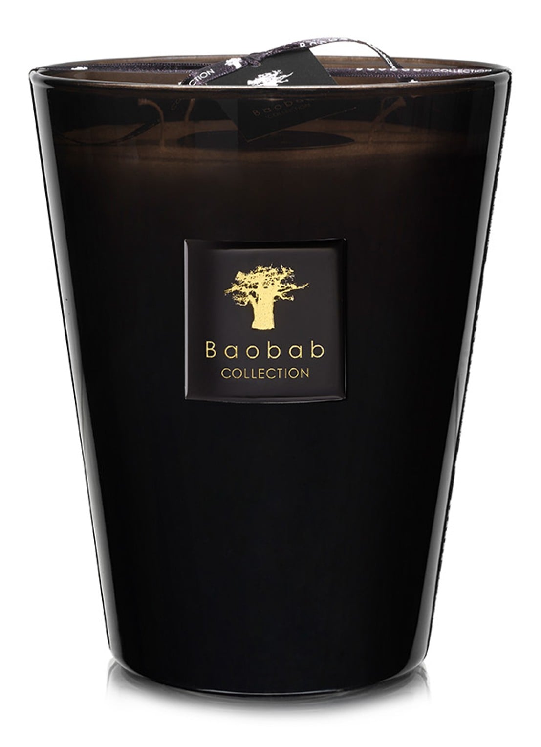 Baobab Collection Les Prestigieuses Encre de Chine Max 24 geurkaars 3 kg - voorkant zwart