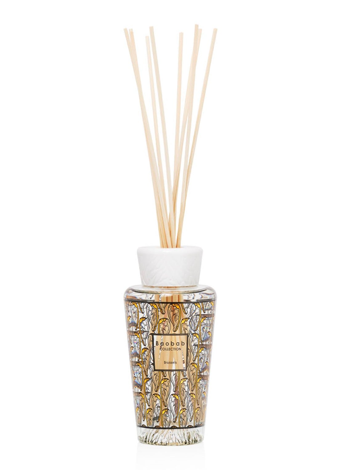 Baobab Collection My First Baobab Brussels geurstokjes 250 ml - voorkant goud