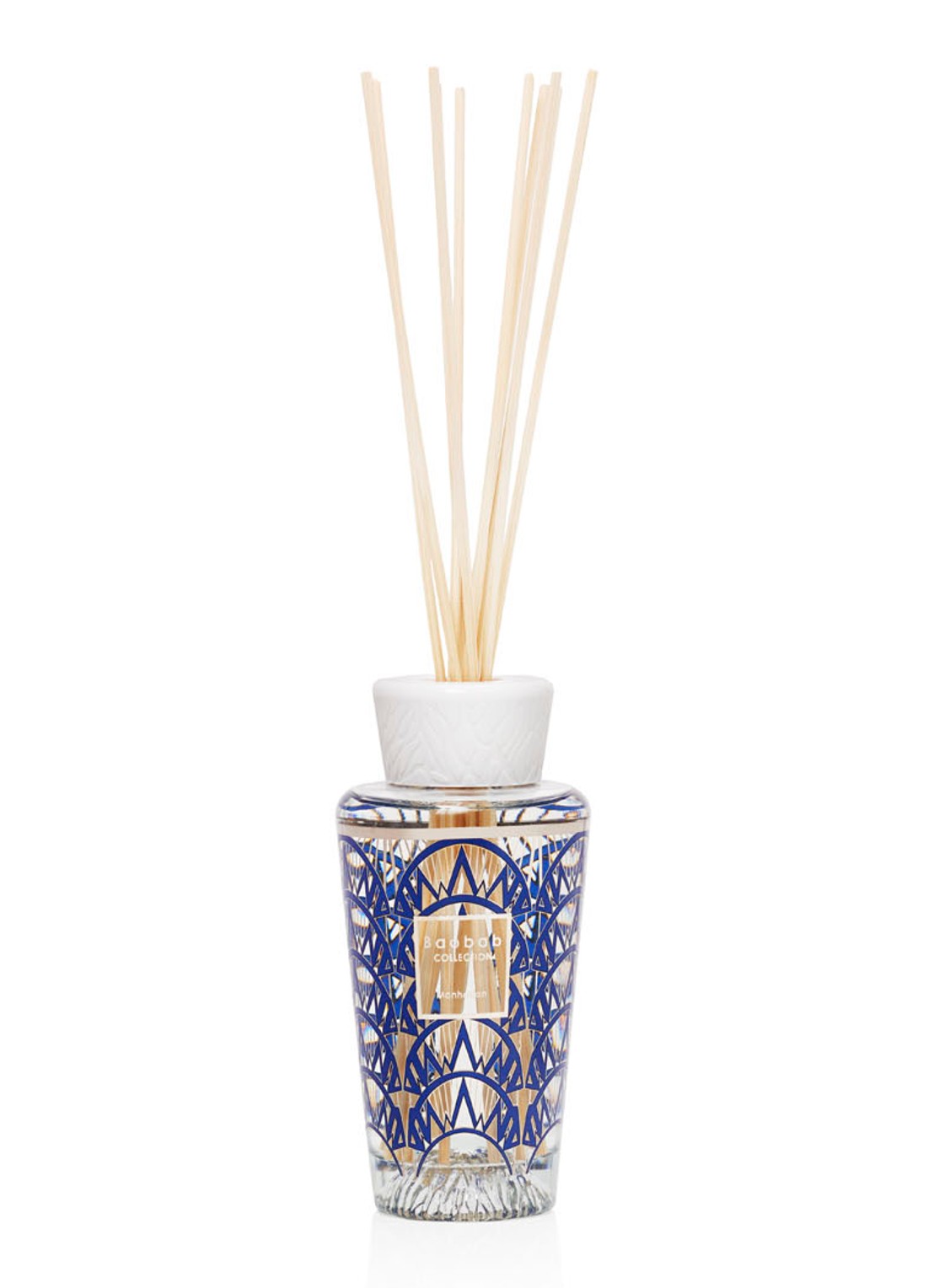 Baobab Collection My First Baobab Manhattan geurstokjes 250 ml - voorkant donkerblauw