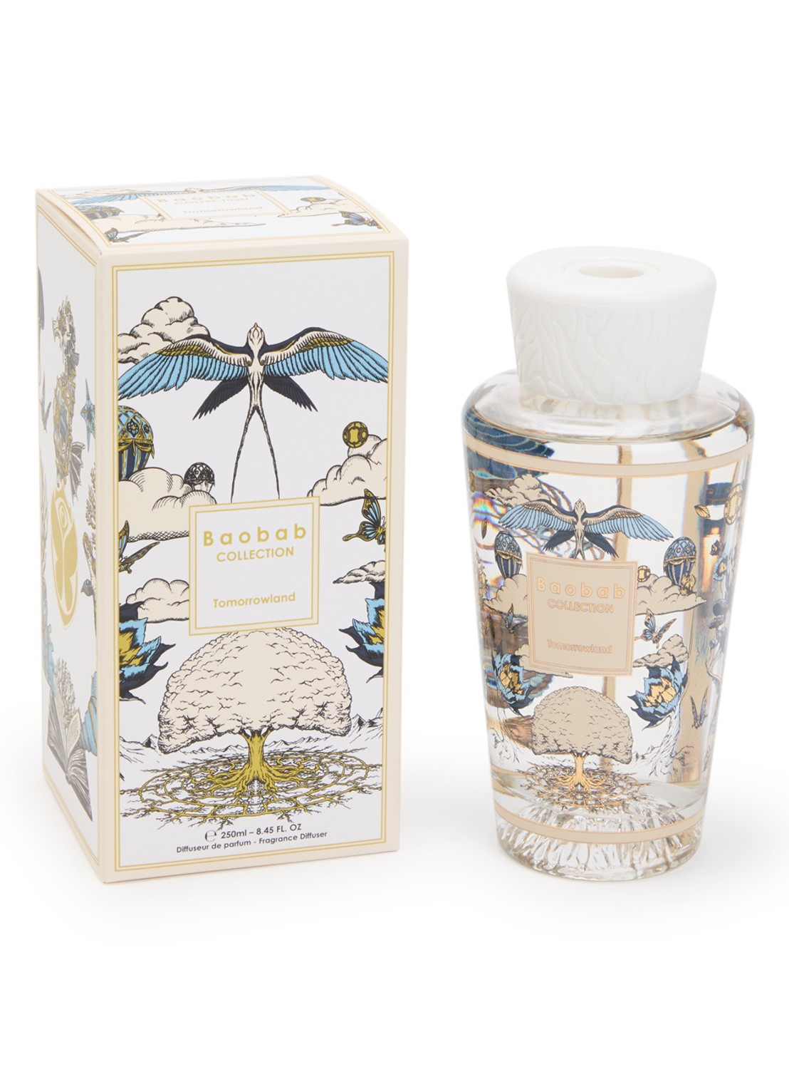 Baobab Collection My First diffuser -  geurstokjes  - voorkant blauw