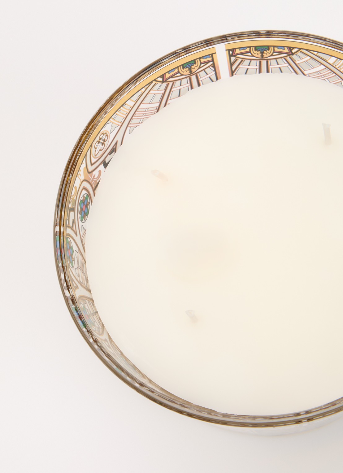 Baobab Collection Rosace Limited Edition geurkaars 500 gram - voorkant 2 goud