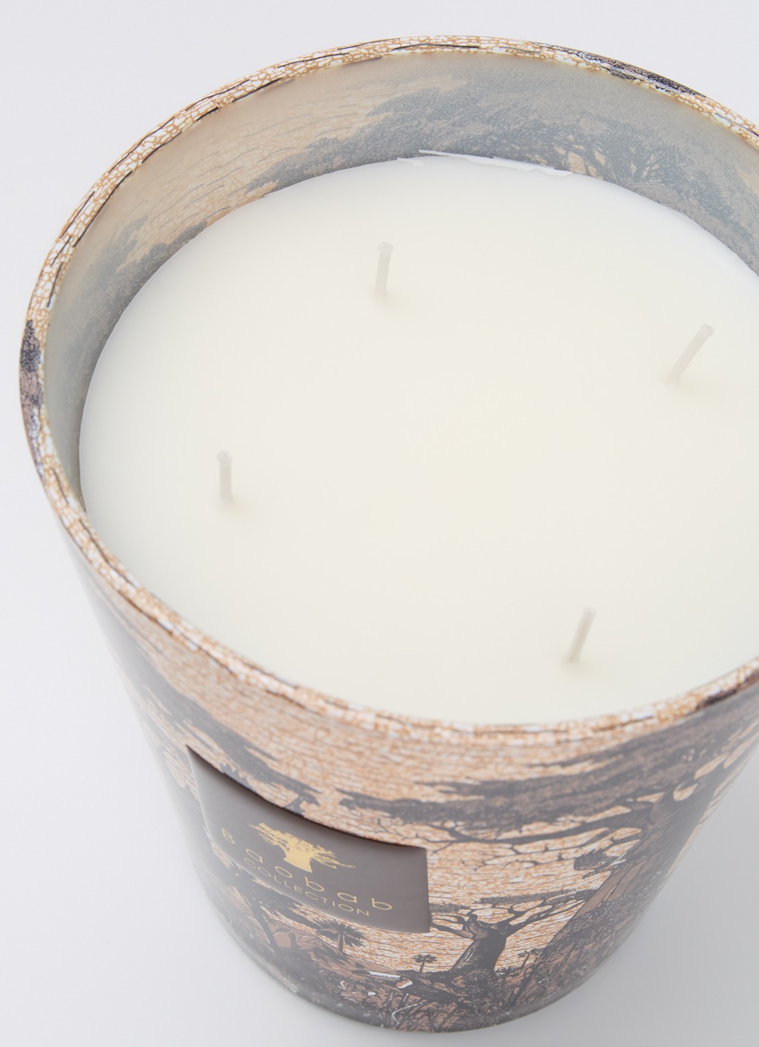 Baobab Collection Sacred Trees Mankono geurkaars 1,1 kg - voorkant 2 bruin