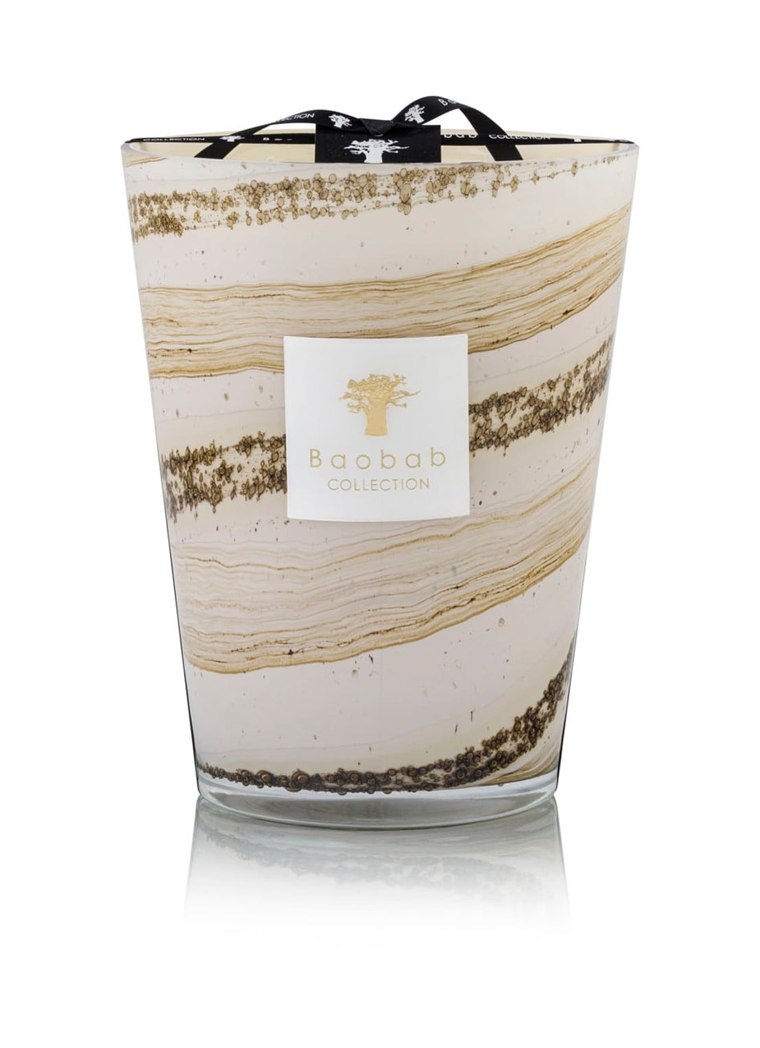 Baobab Collection Siloli Max 24 geurkaars  - voorkant zand