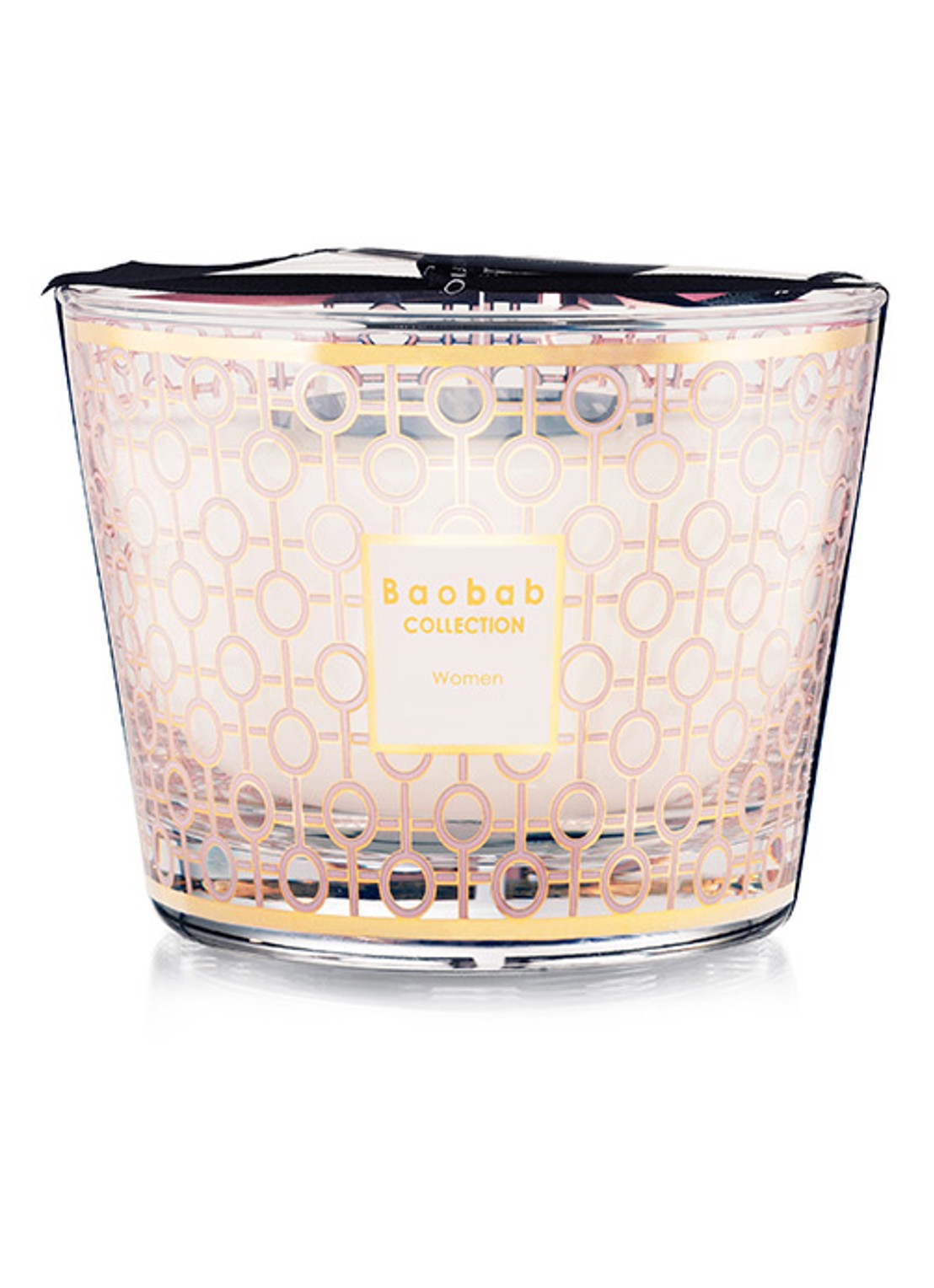 Baobab Collection Women Max 10 geurkaars 500 gram - voorkant lichtroze