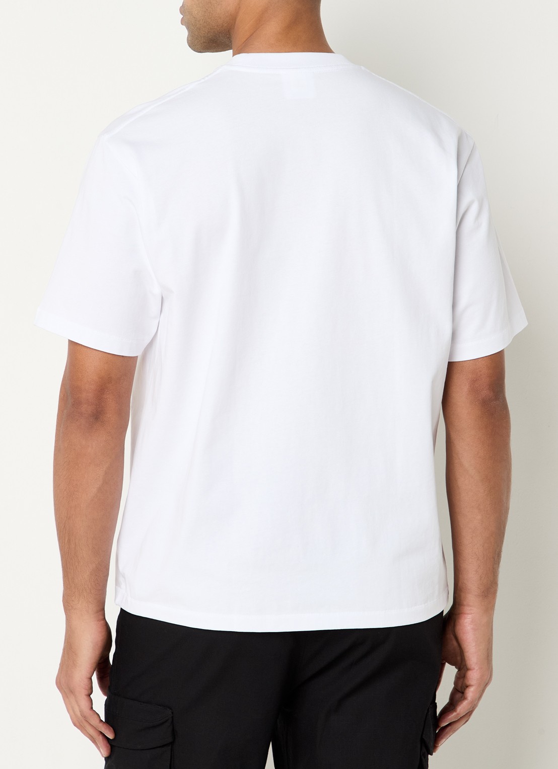 Bape T-shirt met logoprint - achterkant wit