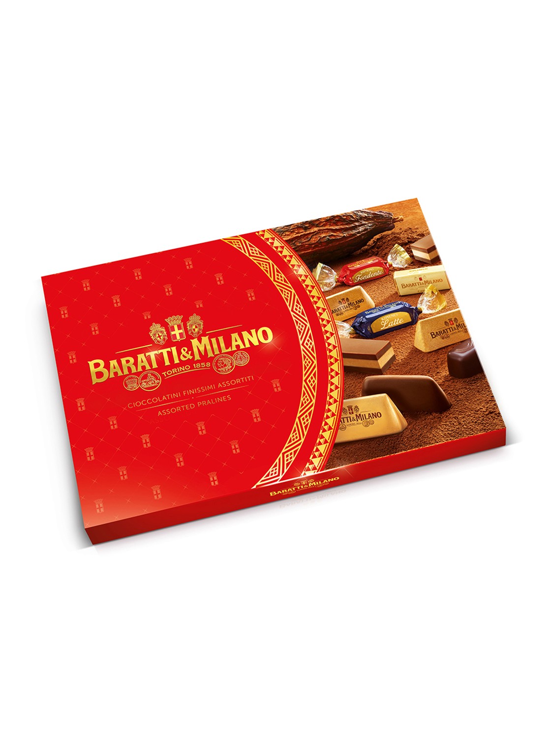 Baratti & Milano Fine chocolade bonbons 230 gram - voorkant undefined