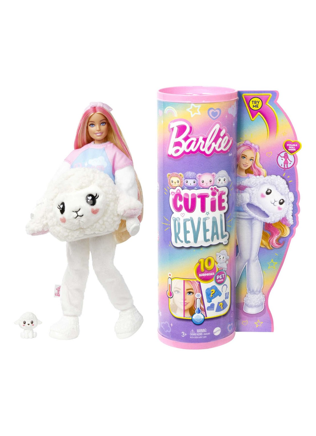 Barbie Barbie Cutie Reveal pop - voorkant undefined