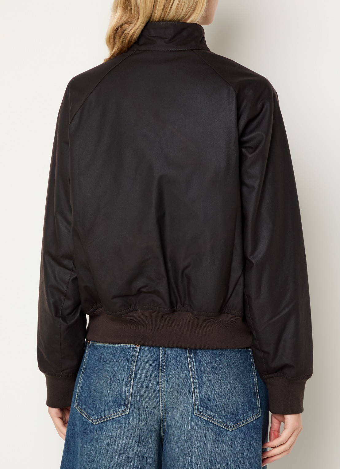 Barbour Jack met klepzakken - achterkant 4 roestbruin
