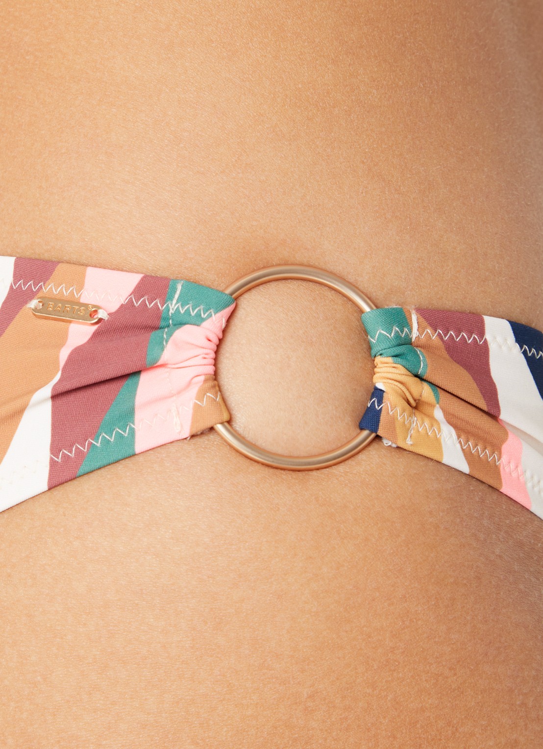 Barts Abanov bikinislip met print - detail 4 oranje