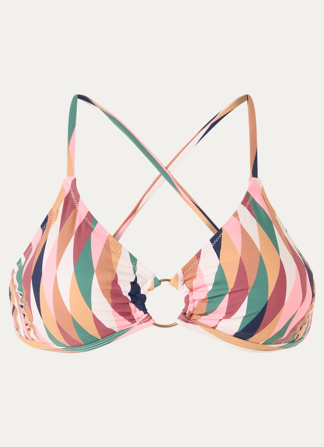Barts Abanov Tri-fancy bralette bikinitop - voorkant multicolor