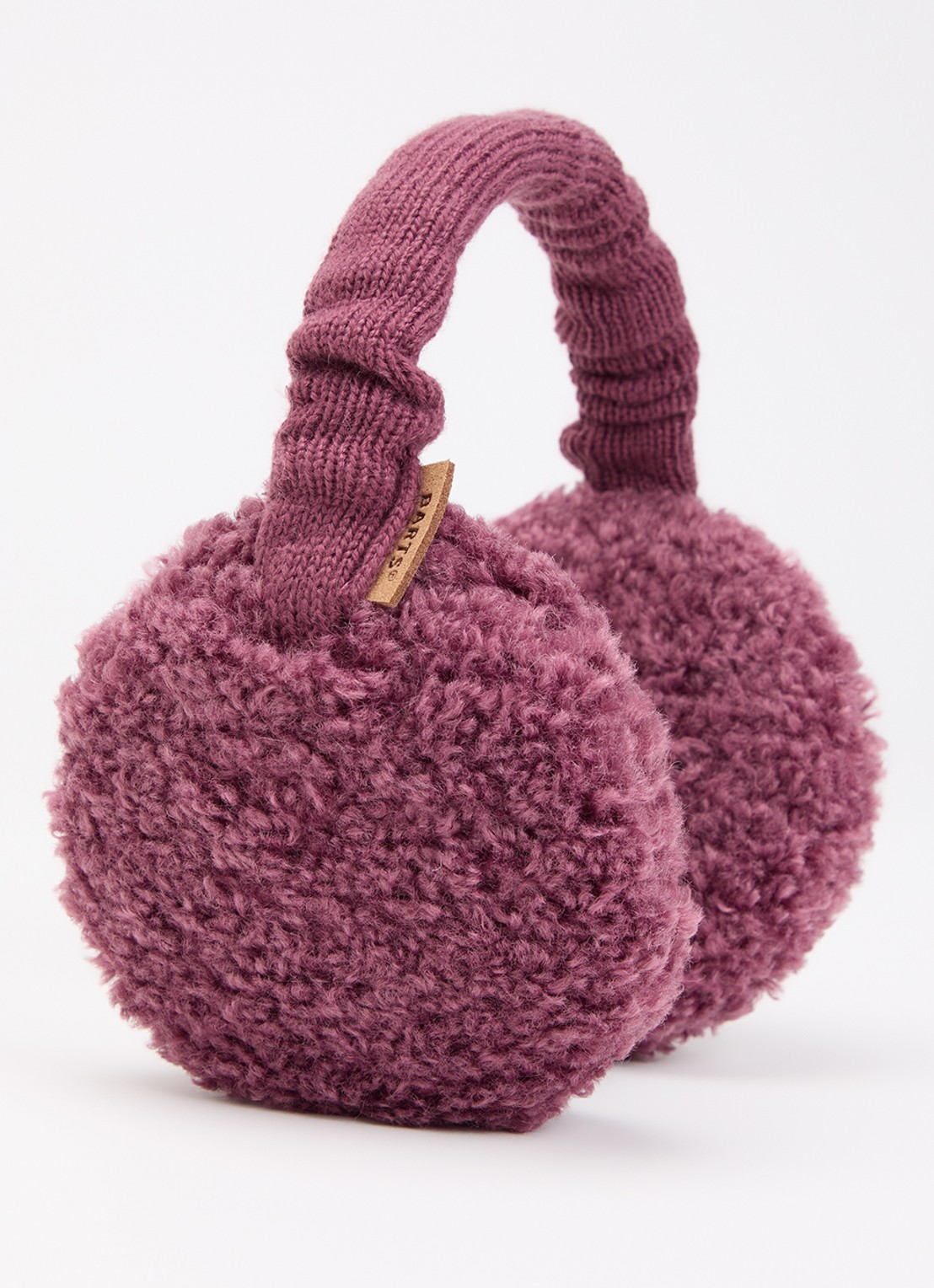 Barts Browniez oorwarmers met teddy detail - voorkant 2 lavendel