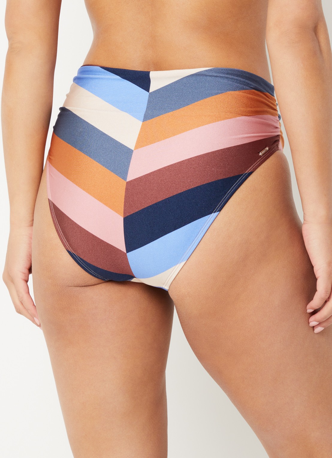 Barts Corangs high waisted bikinislip met print - achterkant 5 multicolor