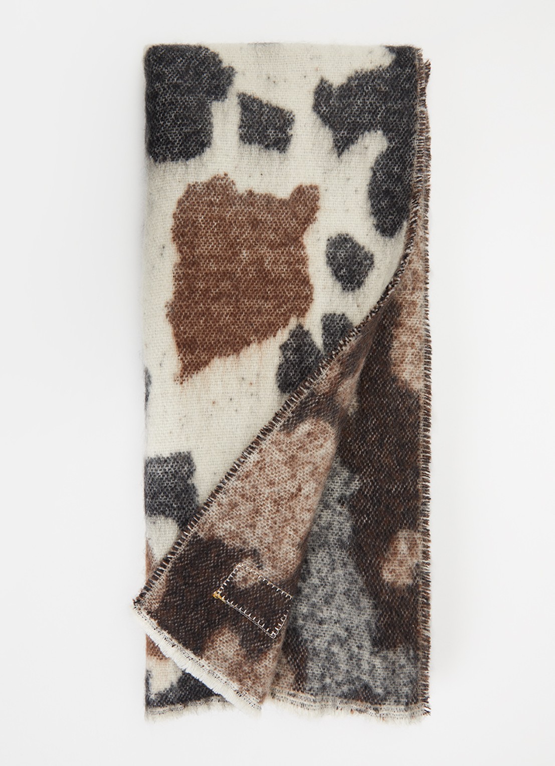 Barts Cowcoon sjaal 210 x 45 cm - voorkant ivoor