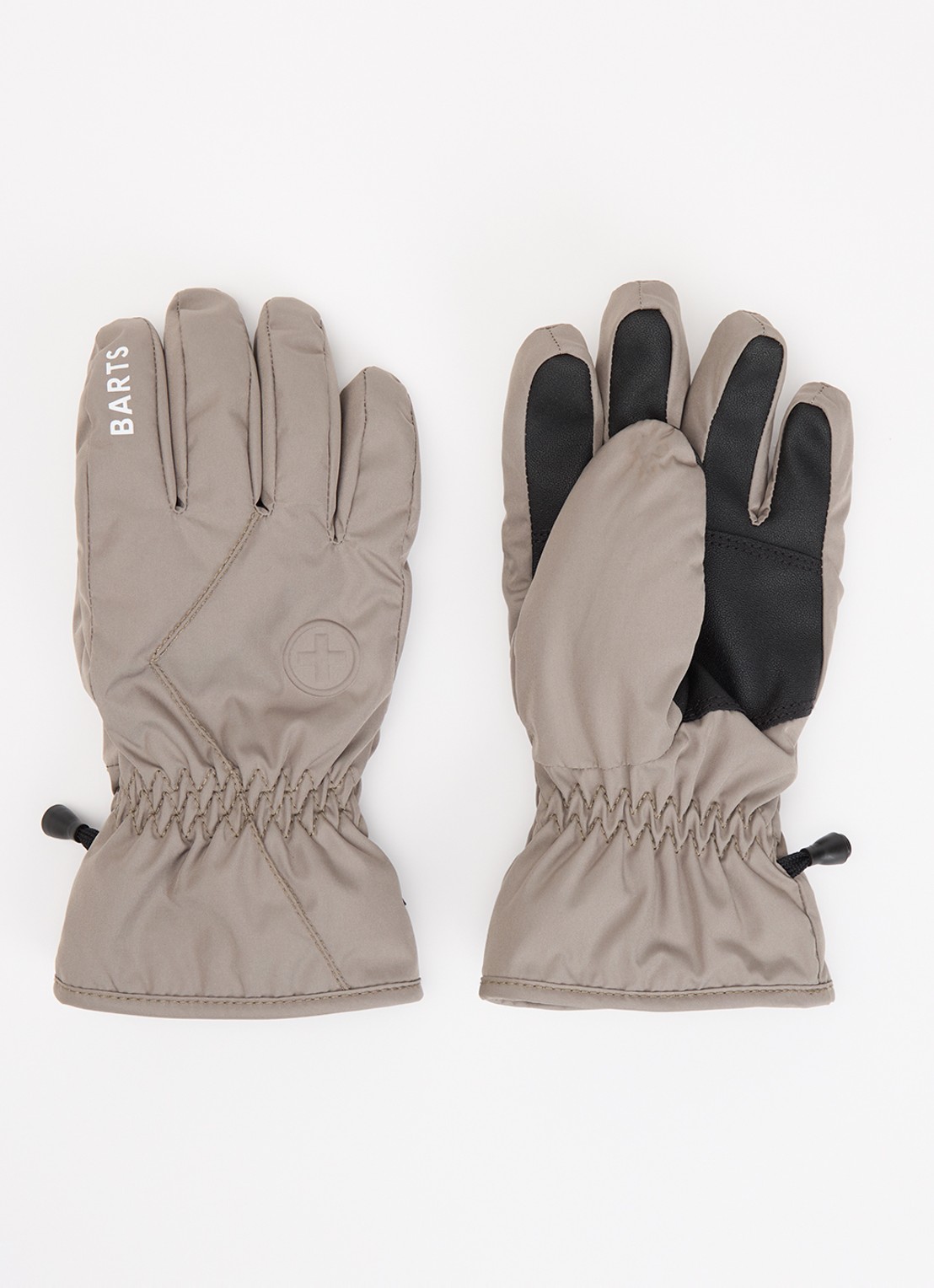 Barts Handschoenen met logo - voorkant beige