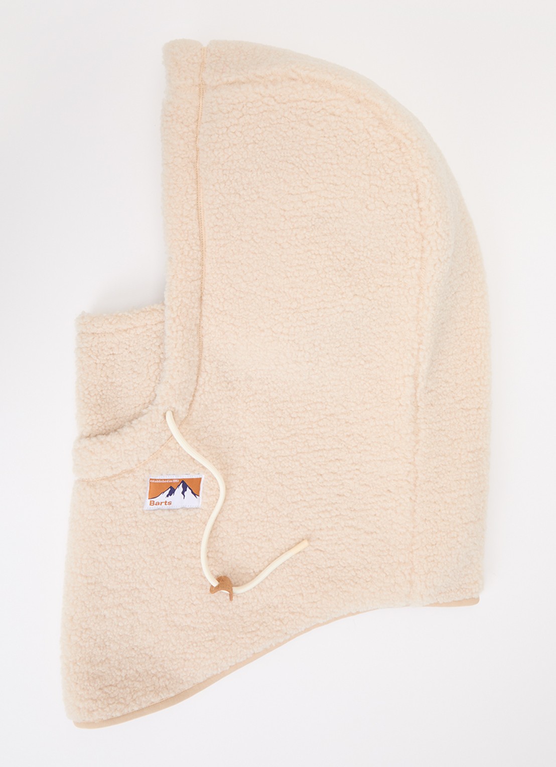 Barts Isafjord muts met logo - voorkant beige
