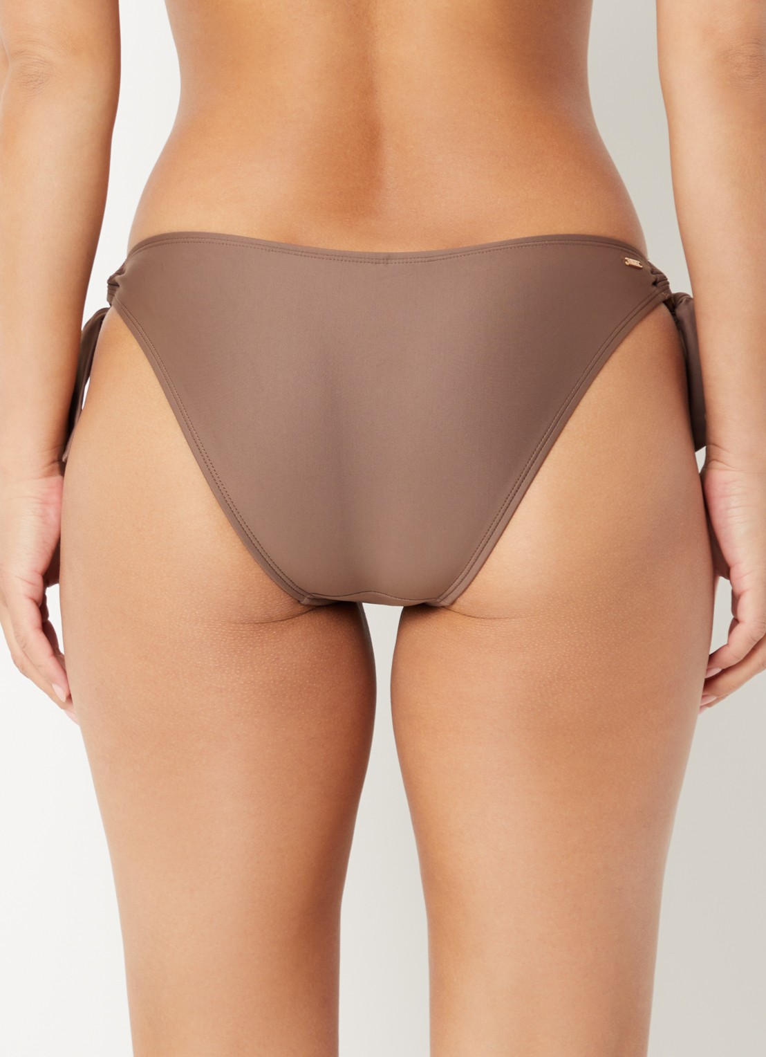 Barts Kelli bikinislip met geknoopt detail - achterkant lichtbruin