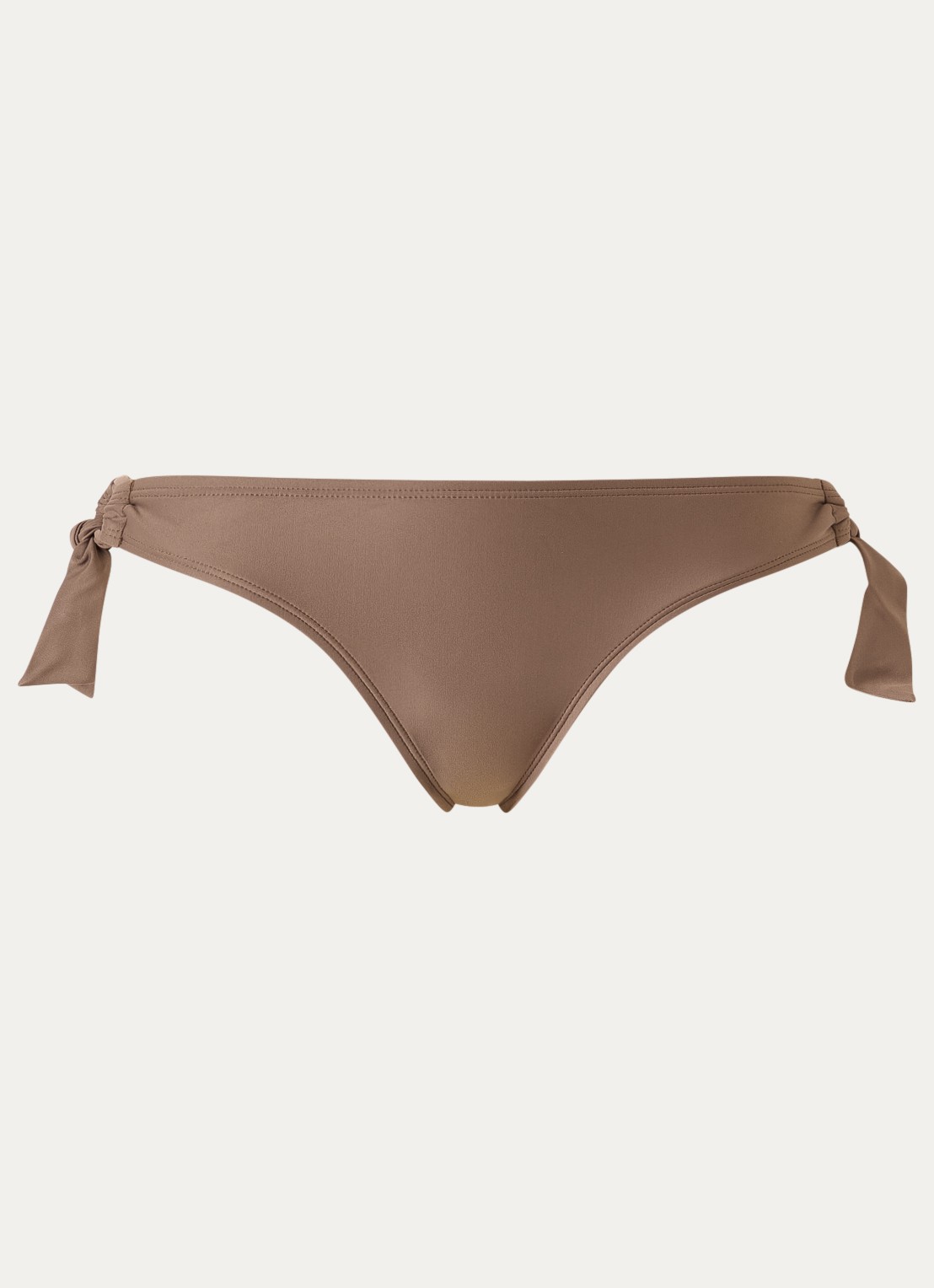 Barts Kelli bikinislip met geknoopt detail - voorkant 4 lichtbruin