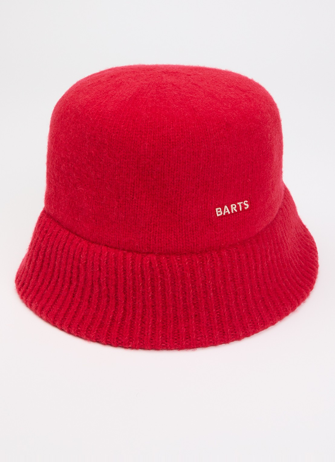Barts Limatu bucket hoed in wolblend  - voorkant 2 rood
