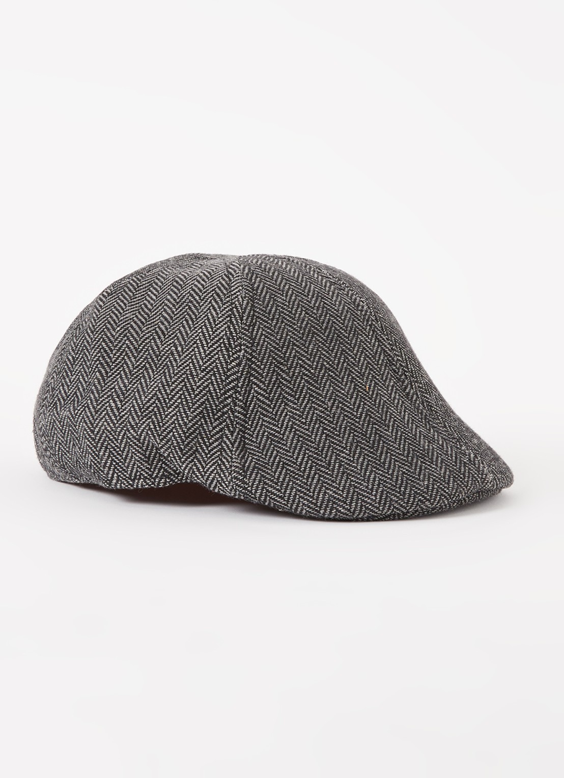 Barts Mr. Mitchell flapcap in wolblend - voorkant 2 zwart