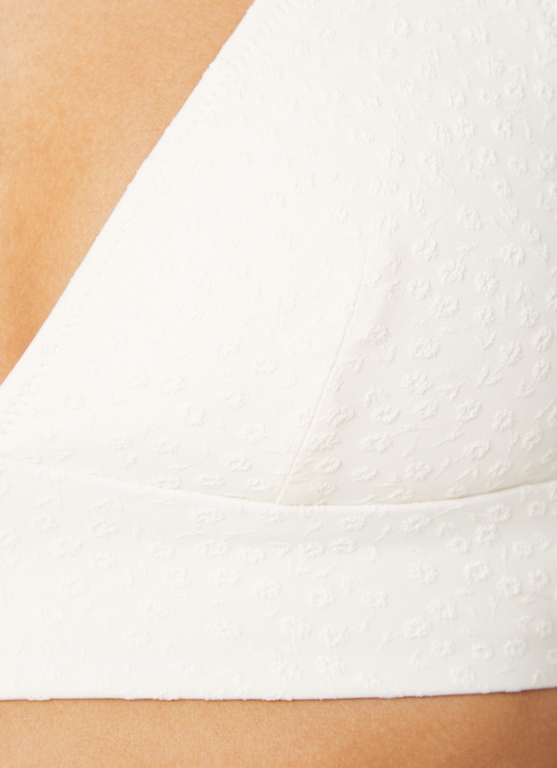 Barts Simoa bralette bikinitop met uitneembare vulling - detail 6 creme