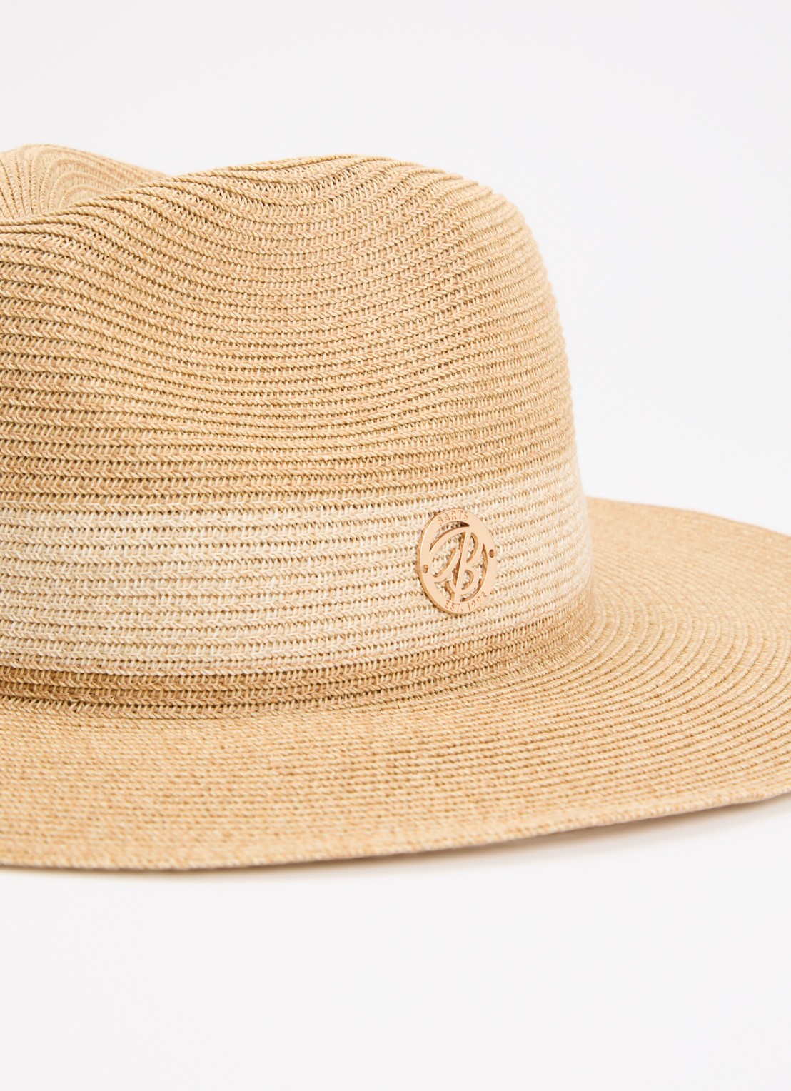 Barts Swellie hoed van stro  - detail 2 beige