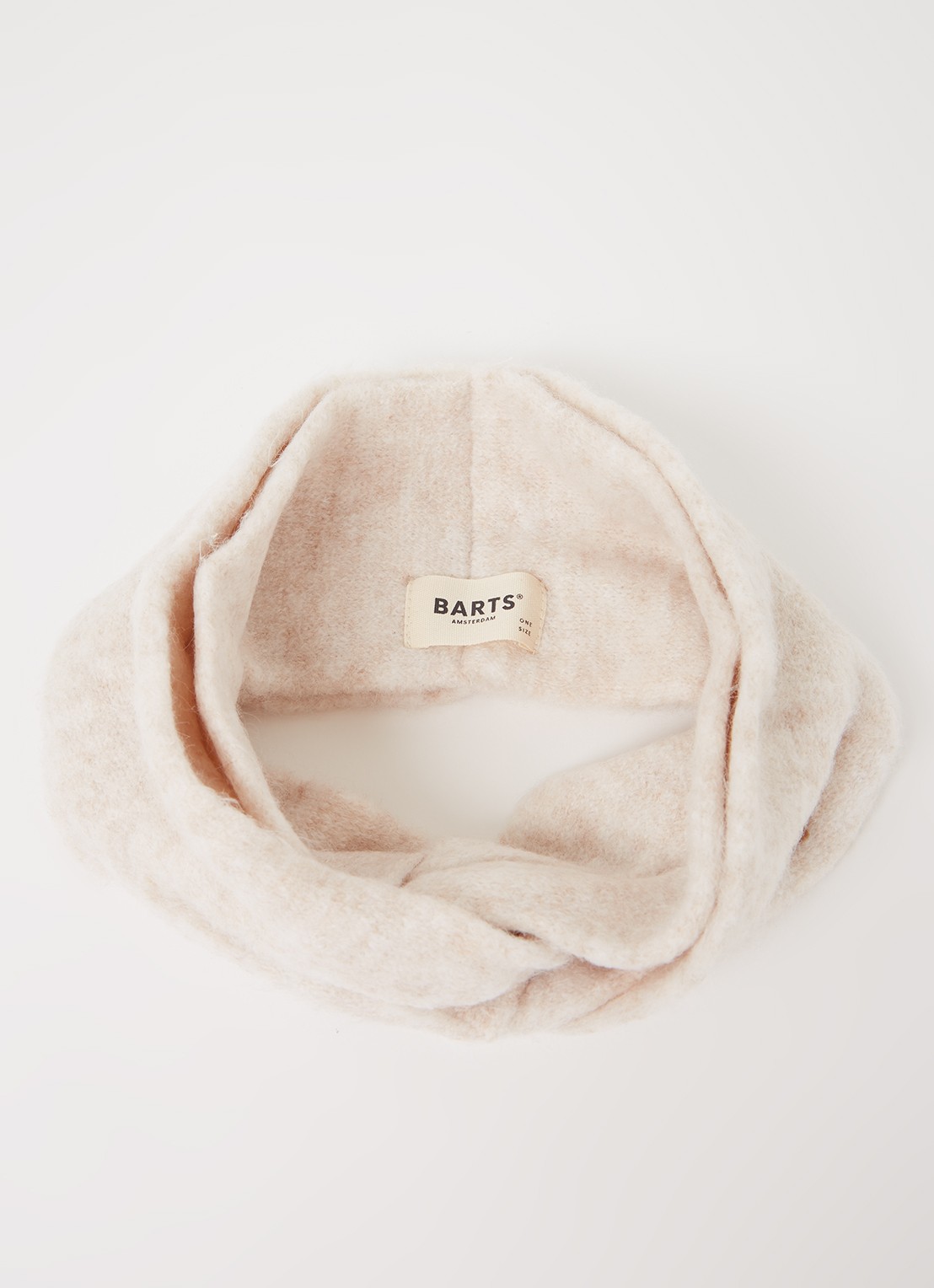 Barts Witzia oorwarmers met strikdetail   - detail creme