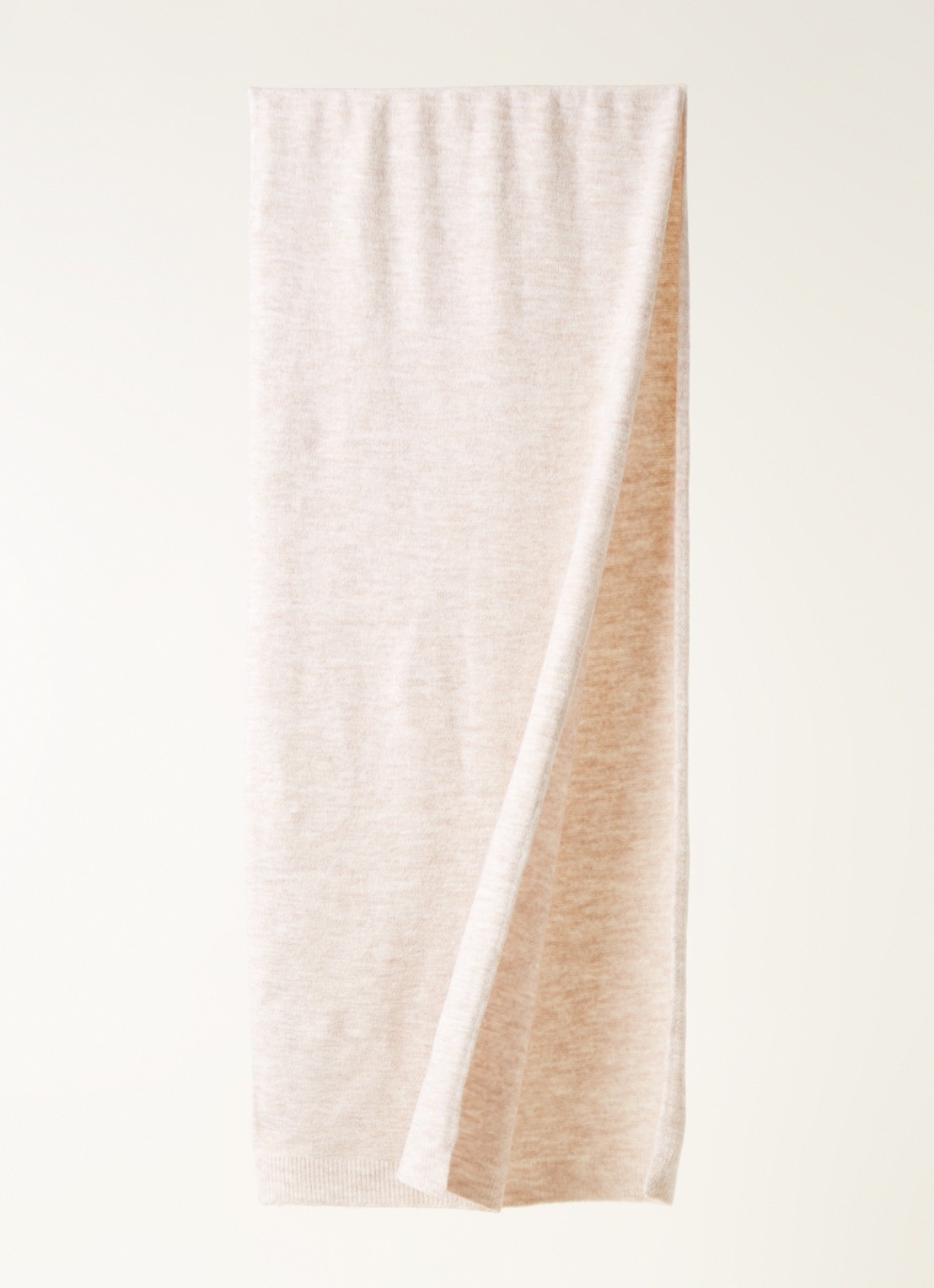 Barts Witzia sjaal 190 x 40 cm - voorkant 2 beige