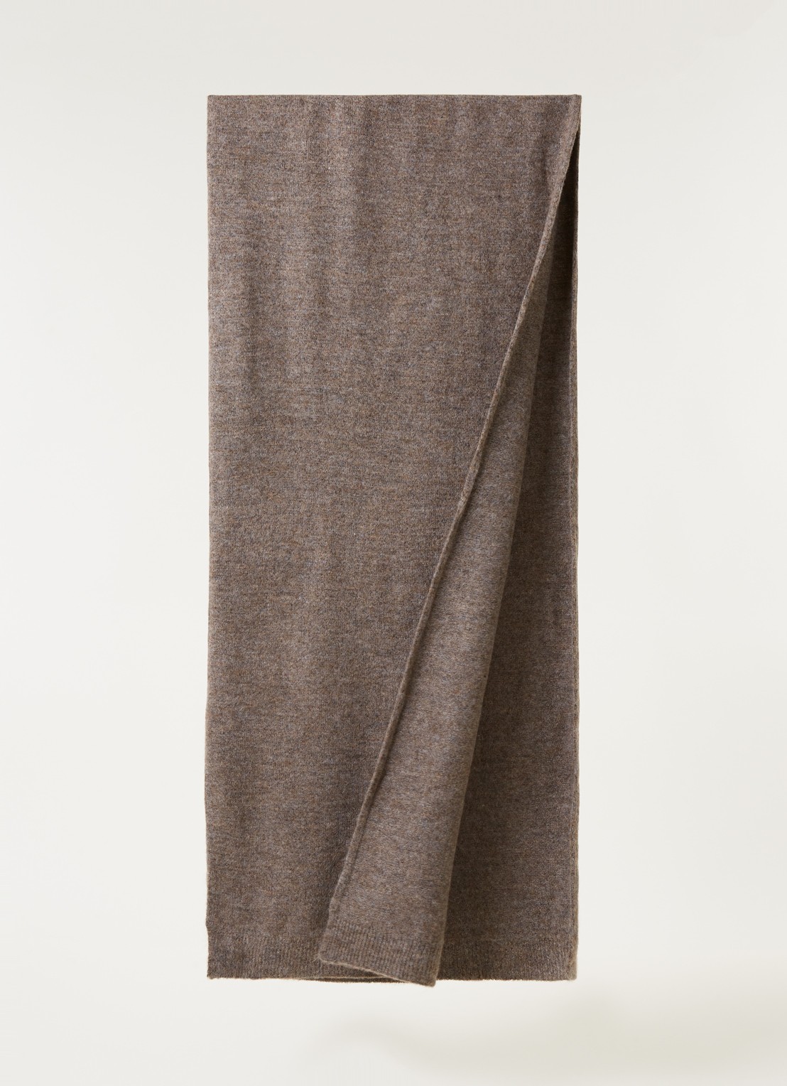Barts Witzia sjaal 190 x 40 cm - voorkant 3 bruin