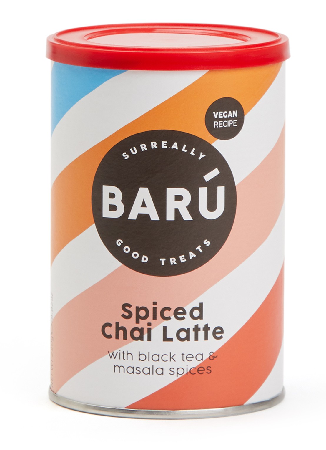 Barú Spiced Chai Latte losse thee 250 gram - voorkant 2 zwart