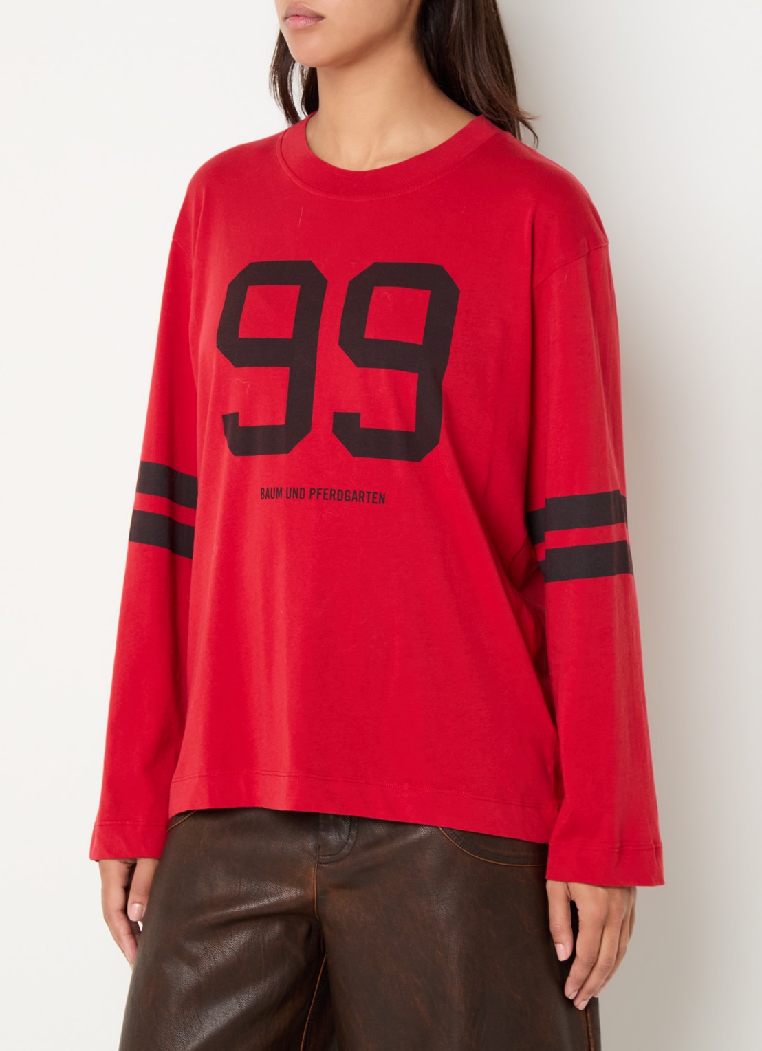 Baum und Pferdgarten Cori longsleeve met print - detail 4 rood
