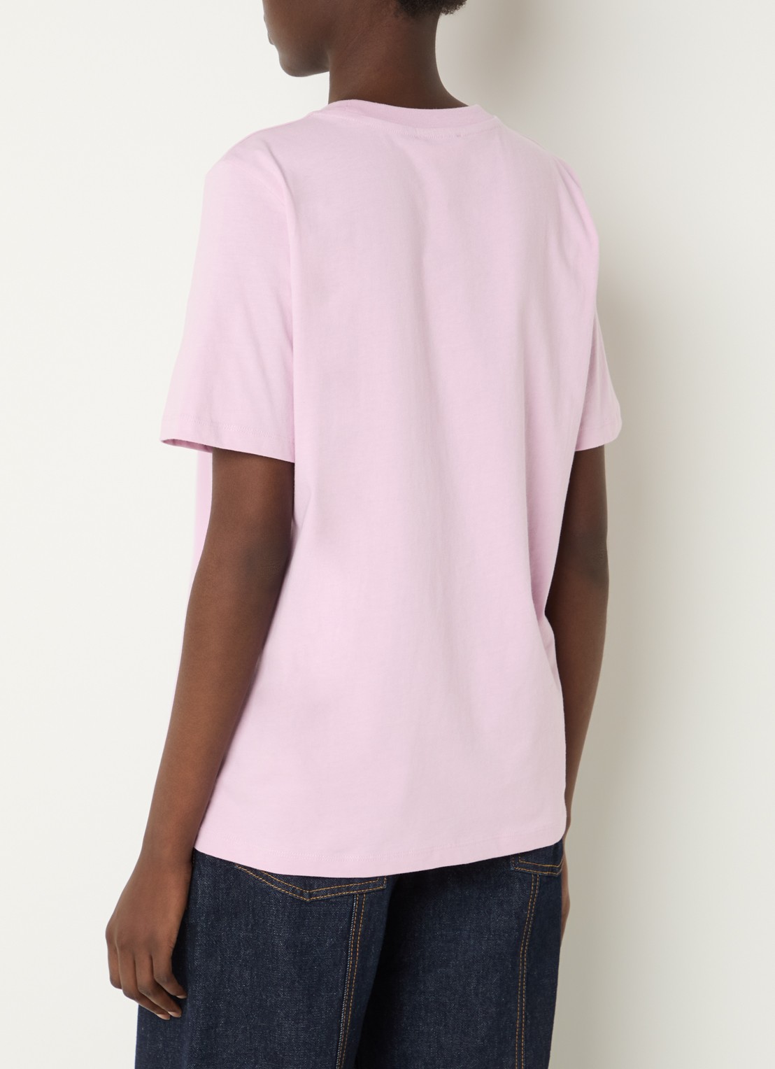 Baum und Pferdgarten Jawo T-shirt met print - achterkant lichtroze