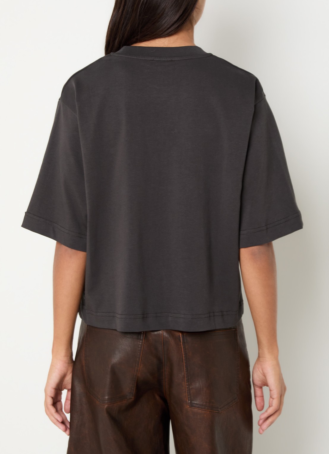 Baum und Pferdgarten Jeevona T-shirt met logo - achterkant antraciet