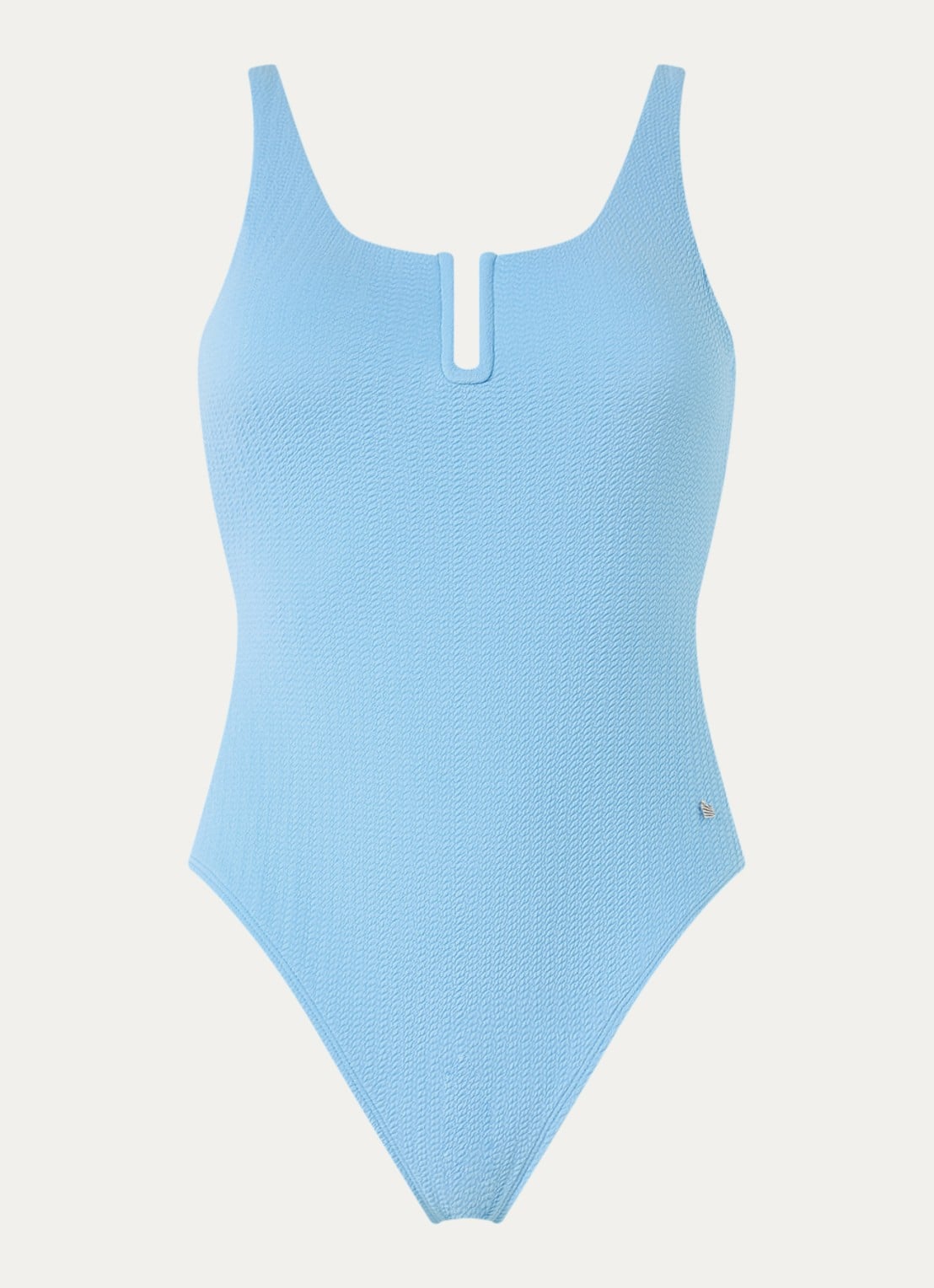 Beachlife Alaskan badpak met uitneembare vulling - voorkant 4 blauwgrijs