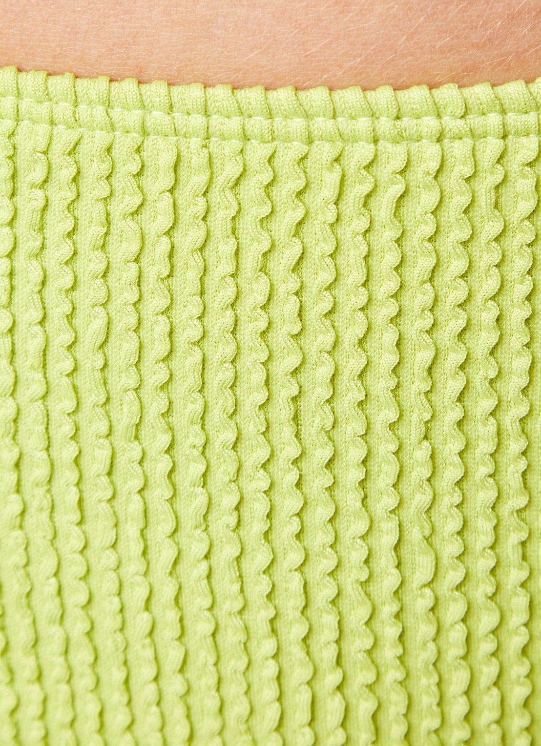 Beachlife Bikinislip met structuur - detail 5 groen