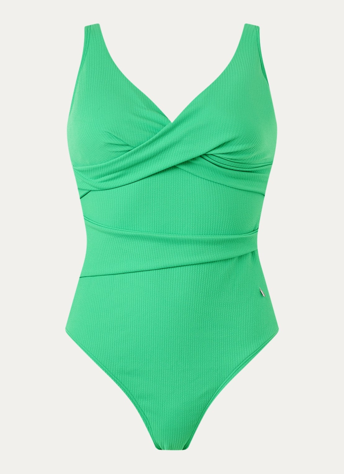 Beachlife Spring badpak met uitneembare vulling  - voorkant 4 groen