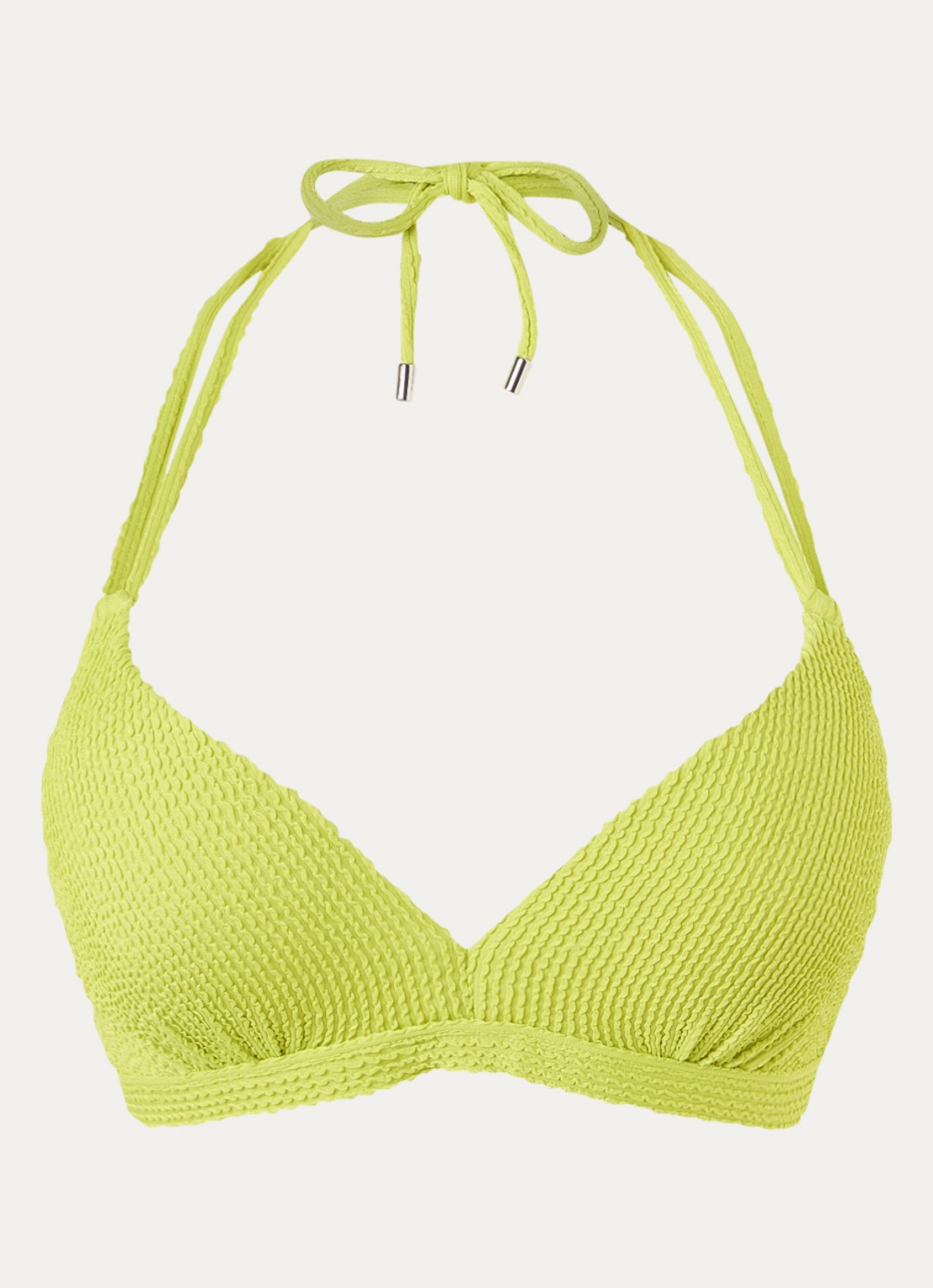 Beachlife Voorgevormde bikinitop met structuur - voorkant 3 groen