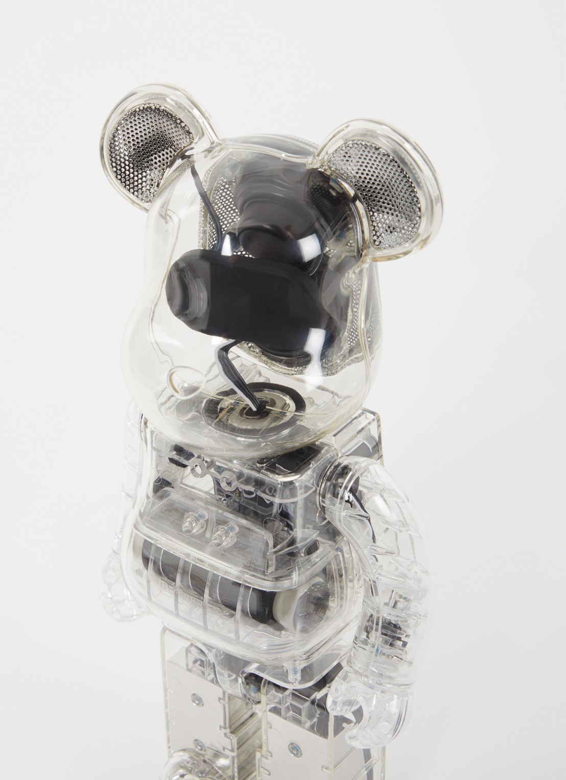 Bearbrick Bearbrick 400% bluetooth speaker  - voorkant 2 transparant
